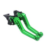 AESRTMJ Para DUCATI Para MULTISTRADA 1200 1200S 1200GT 2010-2018 Accesorios De Motocicleta Palancas Embrague Freno Cortas(Verde)