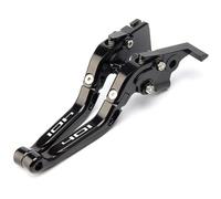AESRTMJ Para Husqvarna 401 Para Svartpilen 401 Para Vitpilen 401 2018-2024 Palancas de freno con mango para motocicleta Palancas de embrague de freno(NEGRO,Estilo B)