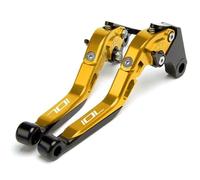 AESRTMJ Para Husqvarna 701 Para Supermoto Para Enduro 2017-2020 Maneta De Freno Y Embrague Extensible Plegable Para Motocicleta(Oro)