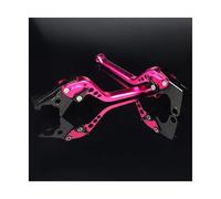 AESRTMJ Para Husqvarna Para Svarptilen 250 2021 2022 2023 Palanca De Embrague Freno Ajustable Para Motocicleta(Rosa,177mm)