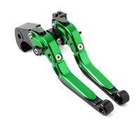 AESRTMJ Para Husqvarna Para Svartpilen 401 250 2018-2022 Manetas De Freno Y Embrague Ajustables Plegables Extensibles Para Motocicleta(Verde)
