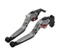 AESRTMJ Para Husqvarna Para Svartpilen 401 250 2018-2022 Manetas De Freno Y Embrague Ajustables Plegables Extensibles Para Motocicleta(Red Gray)