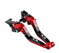 AESRTMJ Para Husqvarna Para SVARTPILEN 701 2019-2020 Maneta De Freno Y Embrague Extensible Plegable Para Motocicleta(Red black)