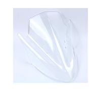 AESRTMJ para Kawasaki para Ninja ER6N ER-6N ER 6N 2012 2013 2014 2015 2016 Parabrisas Motocicleta Windscreen Frente(Blanco)