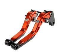 AESRTMJ Para KAWASAKI Para VERSYS1000 2012 2013 2014 Accesorios De Motocicleta Palanca Embrague Freno Plegable Ajustable(Naranja)