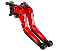 AESRTMJ Para Kawasaki Z1000 Z1000R 2017-2023 Juego De Manetas De Embrague Y Freno Para Motocicleta Con Manetas Plegables Ajustables(ROJO)