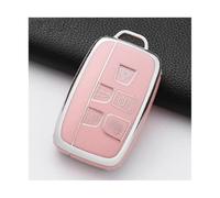AESRTMJ Para Land Para Rover Para Range Sport Para Evoque Para Freelander Para Velar Para Discovery Para Jaguar Funda Para Llave De Coche(Rosa,COLOCAR)