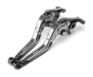 AESRTMJ Para Loncin Para VOGE DS800X Para Rally DSX 800 2025-2026 Manetas De Freno Y Embrague Plegables Ajustables Para Motocicleta(GRIS)