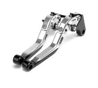 AESRTMJ Para Royal Enfield Para Himalayan 400 411 2016-2022 Manetas De Freno Y Embrague Plegables Ajustables Para Motocicleta(Plata)