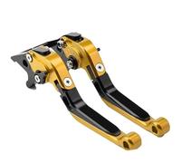 AESRTMJ Para Royal Enfield Para Himalayan 400 411 2016-2022 Manetas De Freno Y Embrague Plegables Ajustables Para Motocicleta(Gold black)