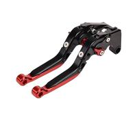 AESRTMJ Para Royal Enfield Para Himalayan 400 411 2016-2022 Manetas De Freno Y Embrague Plegables Ajustables Para Motocicleta(negro rojo)