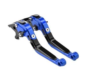 AESRTMJ Para Royal Enfield Para Himalayan 400 411 2016-2022 Manetas De Freno Y Embrague Plegables Ajustables Para Motocicleta(Blue black)