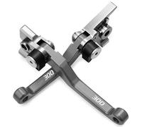 AESRTMJ Para SHERCO SEF300 2014-2020 Palancas De Freno Y Embrague Plegables Con Pivote Para Motocross(GRIS)