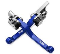 AESRTMJ Para SHERCO SEF300 2014-2020 Palancas De Freno Y Embrague Plegables Con Pivote Para Motocross(Azul)