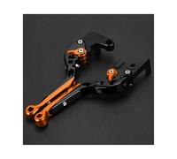 AESRTMJ Para Suzuki GSX-8R GSX8R 2024 2025 2026 Manetas De Freno Y Embrague Plegables Ajustables Accesorios Para Motocicleta(Naranja negra)