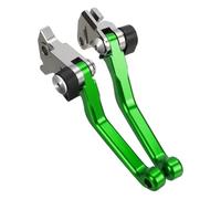 AESRTMJ Para SUZUKI RMZ450 2005-2024 Maneta De Freno Y Embrague Pivotante Para Motocross(Verde)