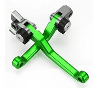 AESRTMJ Para XR650L 1993-2020 2021 2022 2023 Manetas De Freno Y Embrague Para Motocicleta Pivote Accesorios(Verde)