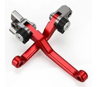 AESRTMJ Para XR650L 1993-2020 2021 2022 2023 Manetas De Freno Y Embrague Para Motocicleta Pivote Accesorios(ROJO)