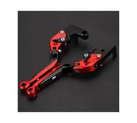 AESRTMJ Para YAMAHA MT09 MT-09 2014-2024 Accesorios De Motocicleta Palancas Embrague Freno Extensibles Plegables Ajustables(Red black)