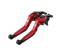 AESRTMJ Para Yamaha Para Aerox155 2015 2016 2017 2018 2019 2020 2021 2022 Accesorios De Motocicleta Palancas De Embrague De Freno Extensibles Plegables Ajustables(ROJO)