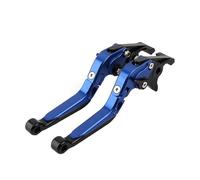 AESRTMJ Para Yamaha Para Aerox155 2015 2016 2017 2018 2019 2020 2021 2022 Accesorios De Motocicleta Palancas De Embrague De Freno Extensibles Plegables Ajustables(Azul)