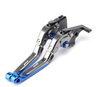 AESRTMJ Para Yamaha Para Tenere700 T7 Para Rally Para Tenere 700 2022-2025 Manetas De Freno Y Embrague Plegables Ajustables Para Motocicleta(Azul)
