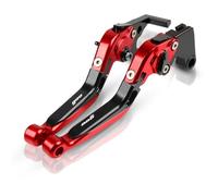AESRTMJ Para YAMAHA Para TRACER900 Para TRACER 900 ABS 2015-2020 Palancas De Freno Embrague Ajustables Para Motocicleta Manillar(Red black)