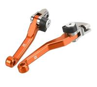 AESRTMJ Para Yamaha TTR125L TTR125LE TTR125LW 2000-2016 Maneta De Embrague Y Freno Aluminio Para Motocicleta(Naranja)