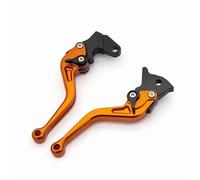 AESRTMJ Para Yamaha XT660 R X XT660R XT660X 2004-2017 Manetas De Freno Y Embrague Ajustables Aluminio Para Motocicleta(Naranja)