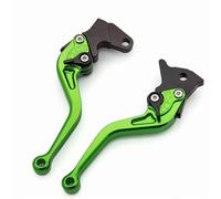 AESRTMJ Para Yamaha XT660 R X XT660R XT660X 2004-2017 Manetas De Freno Y Embrague Ajustables Aluminio Para Motocicleta(Verde)
