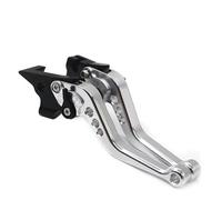 AESRTMJ Para Yamaha YZFR125 YZF-R125 2014-2024 Motocicleta Palancas Cortas Ajustables De Aluminio Para Freno Y Embrague(GRIS)