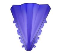 AESRTMJ Parabrisas De Doble Burbuja para Motocicleta para Y&amaha YZF R15 V2 2014 2015 2016 Alerón Deflector De Viento Accesorios para Motocicleta(Azul)