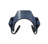 AESRTMJ Parabrisas De Motocicleta para Vespa GTS300 GTS 300 GTS 250 GTS 125 GTS Super 125-300 Sport Screen Shield(Transparent Black)