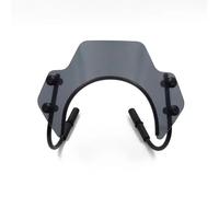 AESRTMJ Parabrisas De Motocicleta para Vespa GTS300 GTS 300 GTS 250 GTS 125 GTS Super 125-300 Sport Screen Shield(Gris Oscuro)