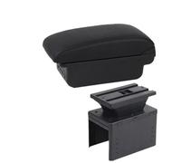 AESRTMJ Reposabrazos Para Hyundai I20 2021 2022 2023 2024 Compartimento De Almacenamiento Para Piezas Interiores Y Accesorios De Coche(B1 Línea negra 3USB)