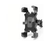 AESRTMJ Soporte Giratorio De 360 ° para Motocicleta Antideslizante para Teléfono Ciclismo Montaña 1 Uds(Negro)