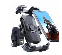 AESRTMJ Soporte Teléfono Moto Actualizado Bici Ultra-Estable Manillar Pinza Celular JR-ZS398