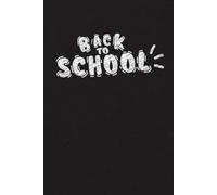 Aesthetic Black Grid Notebook: Your Perfect Study Companion with Chalk-Style "Back to School": 64 Pages of Premium Graph Paper, A5 Size (6 x 9 inches)
