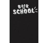 Aesthetic Black Grid Notebook: Your Perfect Study Companion with Chalk-Style "Back to School": 64 Pages of Premium Graph Paper, A5 Size (6 x 9 inches)