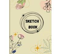 Aesthetic Boho Floral Sketchbook: 100 Pages of Premium Mixed Media Paper for Drawing, Painting, and Sketching | Sage Green Cottagecore Blank Art Journal for Artists and Students (8.5 x 11 Inches)q