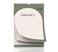 Aesthetic - Calendario de pared 2025-2026, calendario de 20 meses de mayo de 2025 a diciembre de 2026, 14.5 x 10.5 pulgadas, moderno calendario colgante de pared para organizar y planificar