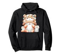 Aesthetic Cat Stuff For Cat Mom Cute Kitten Kawaii Cat Gnome Sudadera con Capucha