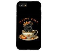 Aesthetic Cat Stuff For Happy Fall and Pumpkin Spice Season Carcasa para iPhone SE (2020) / 7/8