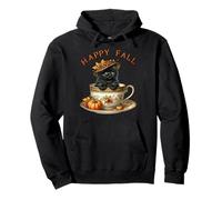 Aesthetic Cat Stuff For Happy Fall and Pumpkin Spice Season Sudadera con Capucha