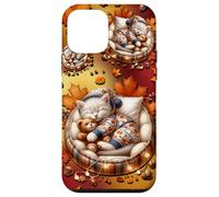 Aesthetic Cat Stuff For Kitten Lover Autumn Cat For Fall Carcasa para iPhone 12 Mini