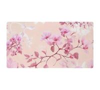 Aesthetic Cherry Blossoms-742 - Alfombra acolchada para pasillo de cocina, resistente a las manchas, fácil de limpiar, para fregadero de casa, oficina, 15.7 x 29.5 pulgadas