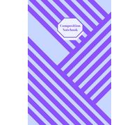 Aesthetic Composition book - Premium Graphic Design, Minimalist & Artsy Notebook for School, Work & Creative Writing: 6 x 9 inch, 100 lined pages Notebook for your daily use.