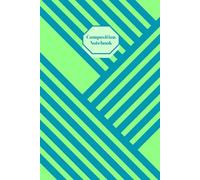 Aesthetic Composition book - Premium Graphic Design, Minimalist & Artsy Notebook for School, Work & Creative Writing: 6 x 9 inch, 100 lined pages Notebook for your daily use.