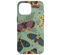 Aesthetic Cottagecore Celestial Luna Moth Moon Butterfly Carcasa para iPhone 16 Pro MAX