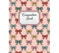 Aesthetic Cute Preppy Composition Notebook: 120 Pages Composition Book, with Childrenstorybook Cover Design, designed for Journaling, Ideas, Drawing, ... Book, with Childrenstorybook Cover Design, de